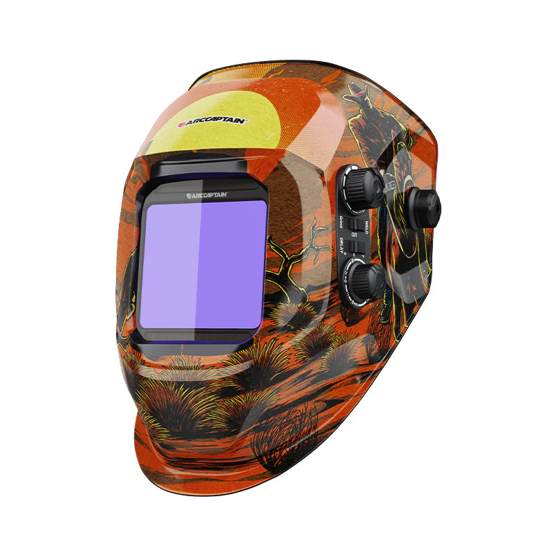 VisionMax X200 True Color Auto Darken Welding Helmet 3.94"X3.66"